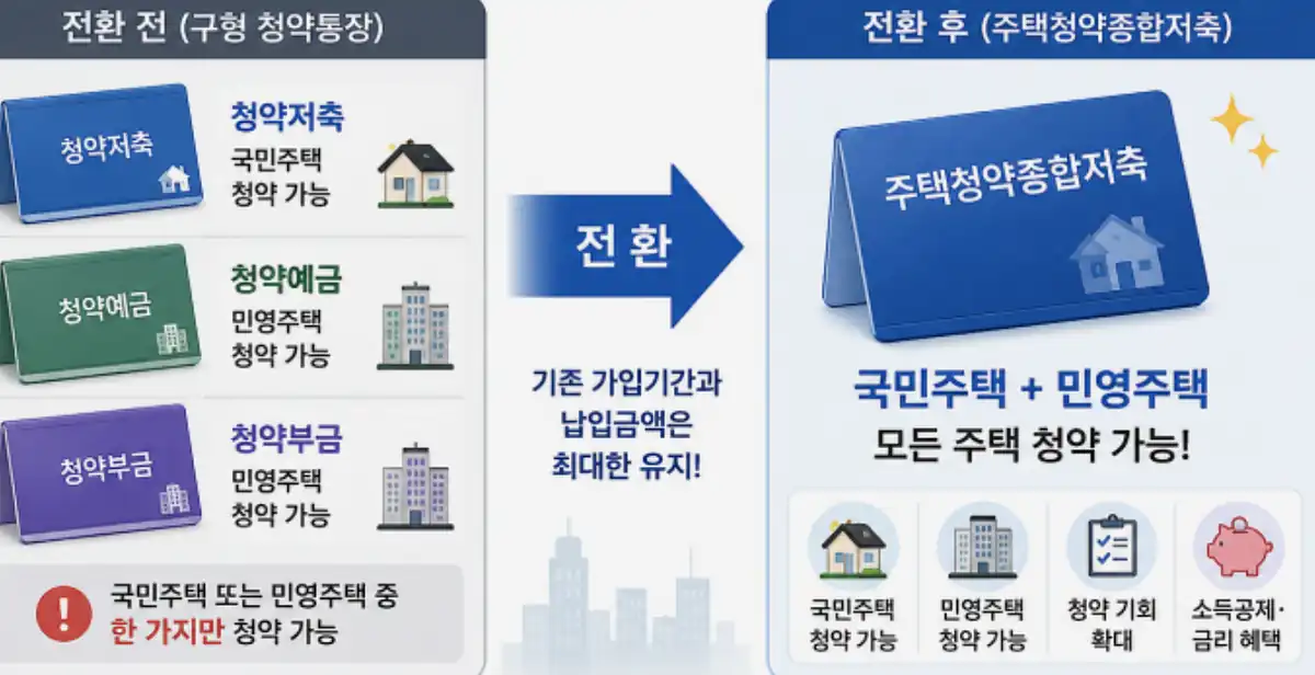 주택청약종합저축 25만원, 달라진 기준