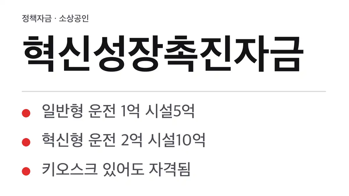 혁신성장촉진자금, 사례 배경 — 청년 대표의 치킨집